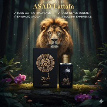 Latafa Asad Eau de Parfum 100ml Long Lasting Scent