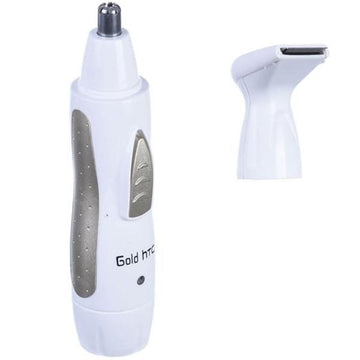 Rechargeable Nose Hair Trimmer for Men Women White ABS